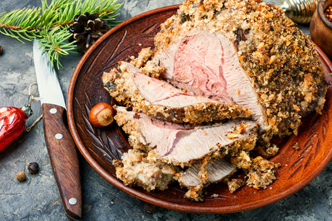 Macadamia Dukkah Nut Crust Lamb